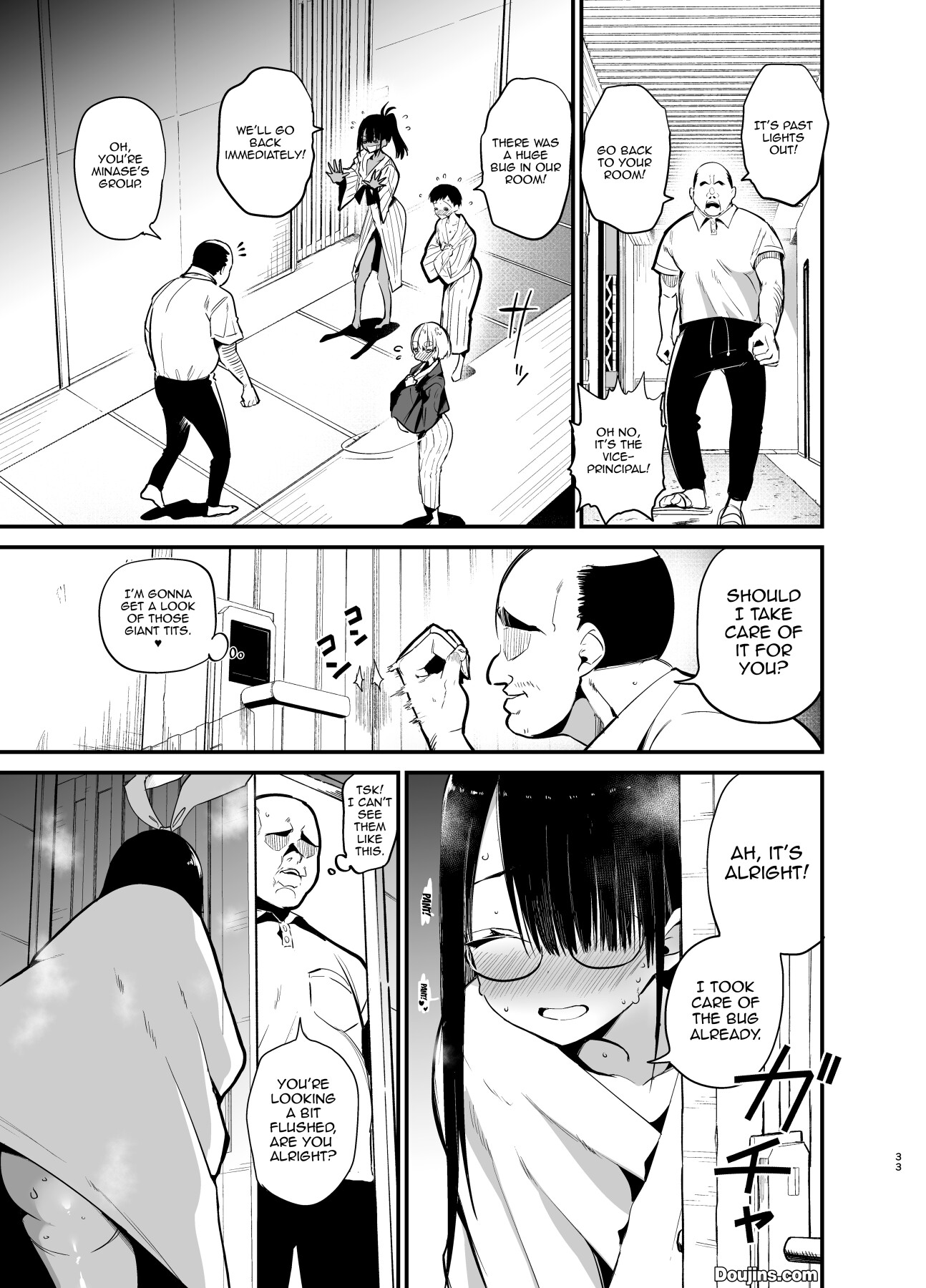 Hentai Manga Comic-Introverted K-cup girl 4-Read-33